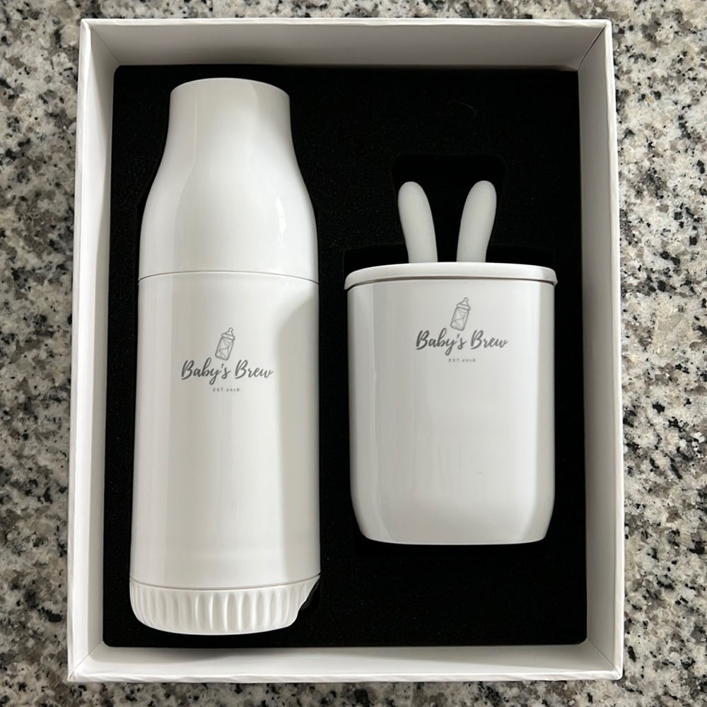 Baby Brew PORTABLE BOTTLE WARMER PRO SET- Dr Browns and Nuk Attachments